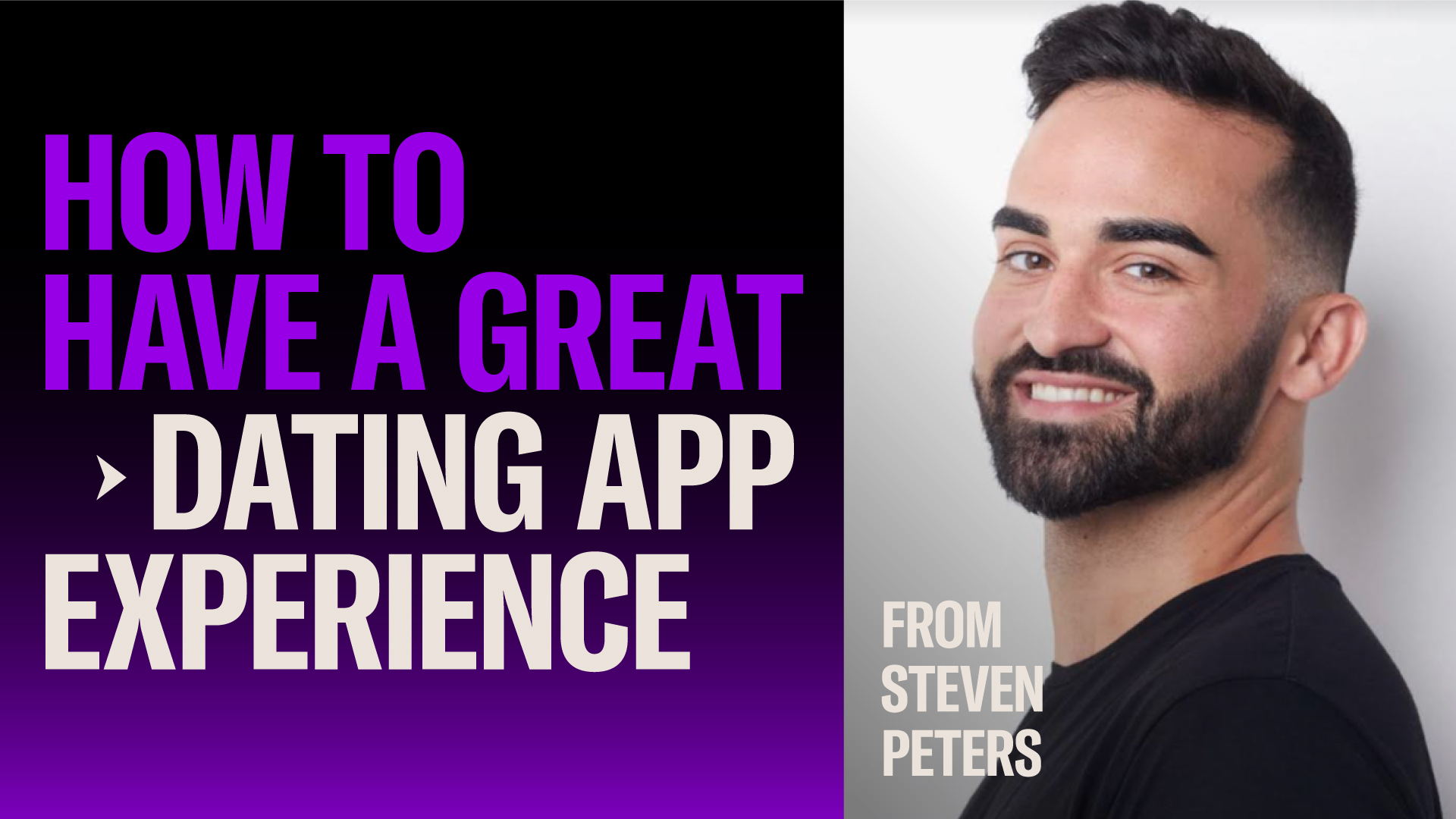 5 TIPS TO HAVING A GREAT DATING APP EXPERIENCE  Steven Peters is the host of the “He’s My Girl” podcast, a show that offers relationship advice and relatable stories to the LGBTQ+ community, guiding listeners towards the love they deserve.